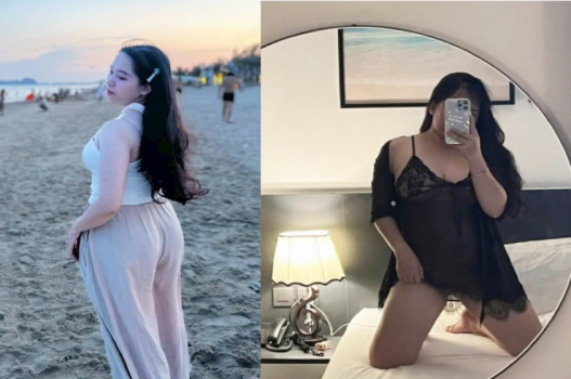 Dắt em múp đi biển lắc em sướng điên