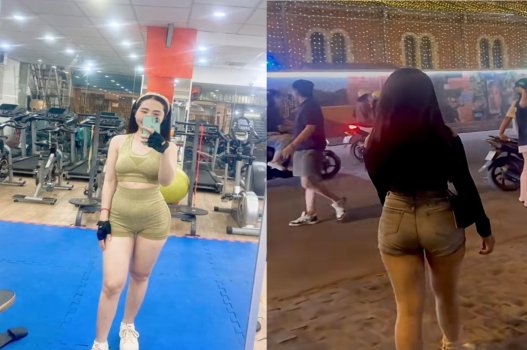 Em gái hàng xóm qua nhà bú dương vật anh