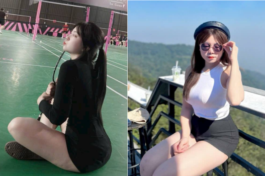 Em sinh năm 2K4 dáng chuẩn vếu khủng