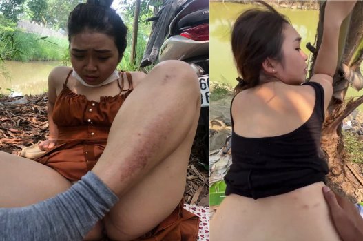 Sex VN vụng trộm vợ bạn bên sông sướng tê