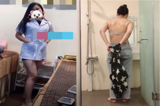 Video vụng trộm chịch bác sĩ trong bệnh viện